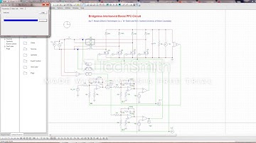 PSIM:Boost Power Factor Correction Circuit in Critical Conduction Mode