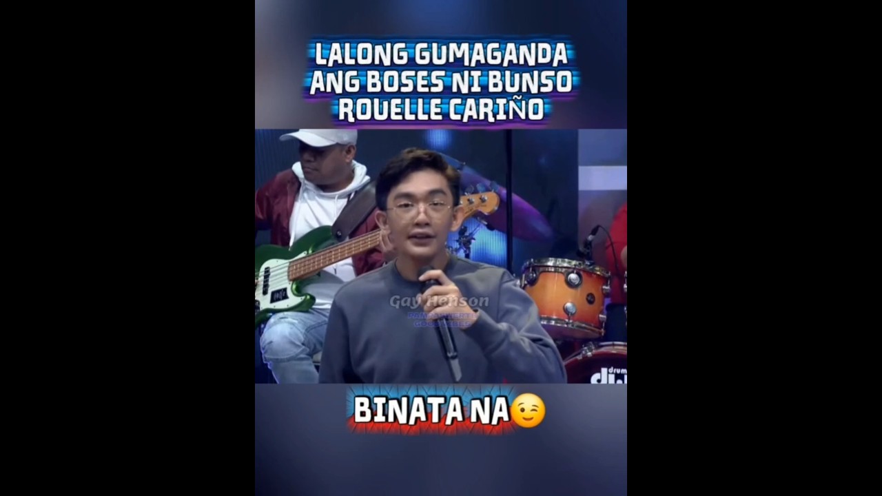 Руэль Кариньо: Ее голос становится все красивее! Молодая!