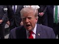 Трамп призывает иранцев к хорошему поведению, а они его "хоронят"
