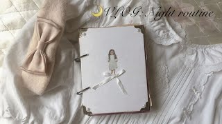 VLOG: Night routine ~ Self care \\ Journal with me ~ Мой вечер
