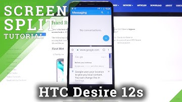 How to Open Apps in Split Screen View in HTC Desire 12s – Create Dual Screen