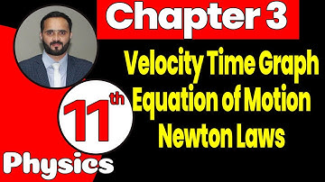 1st Year Physics Chapter 3 - Velocity Time Graph - 11th Class Physics Chapter 3