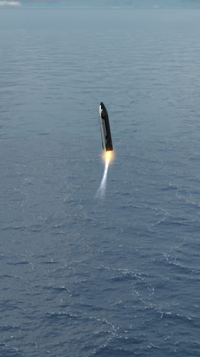 SpaceX Starship Drone Ship Landing