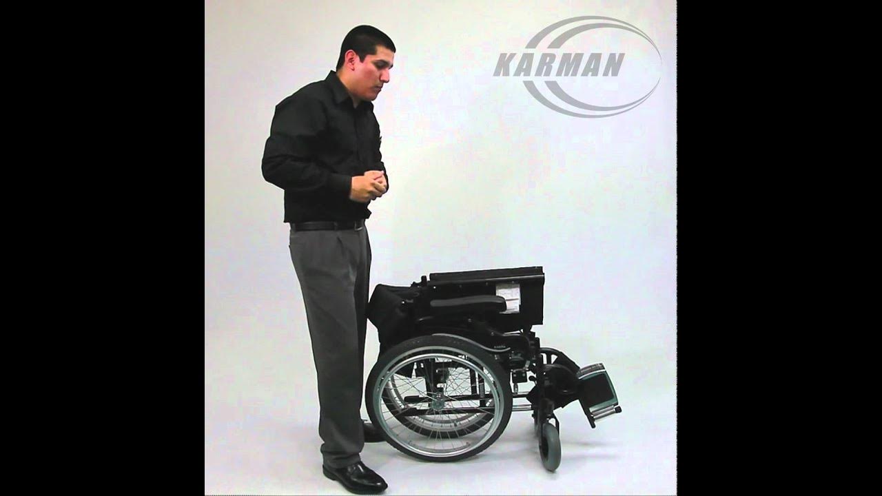 KM8520 Extra Wide Lightweight Wheelchair by Karman Healthcare 