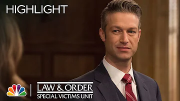 Benson Didn't Raise Carisi to Be No Quitter - Law & Order: SVU