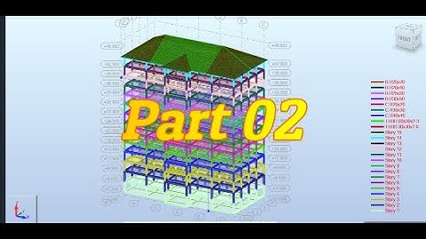 HOW TO MODEL APARTMENT 14F IN ROBOT STRUCTURAL ANALYSIS PART 02