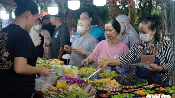 Lễ hội ẩm thực chay ở công viên Bình Phú  ngon từ vị, lành từ tâm.