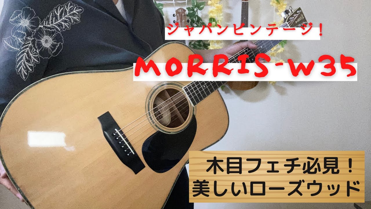 Morris モーリス アコースティックギター W-35 ナチュラル