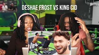 Deshae Frost Vs King Cid Boxing Match Hosted By Adin Ross | REACTION