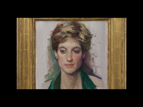 'Extraordinarily Rare' Portrait of Princess Diana Goes on Public Display for First Time