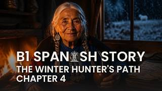 Learn Spanish Comprehensible Input B1 Adventure Story The Winter Hunter's Path Chapter 4