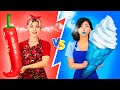 Desafío Caliente vs Frío / Chica en llamas vs Chica de hielo