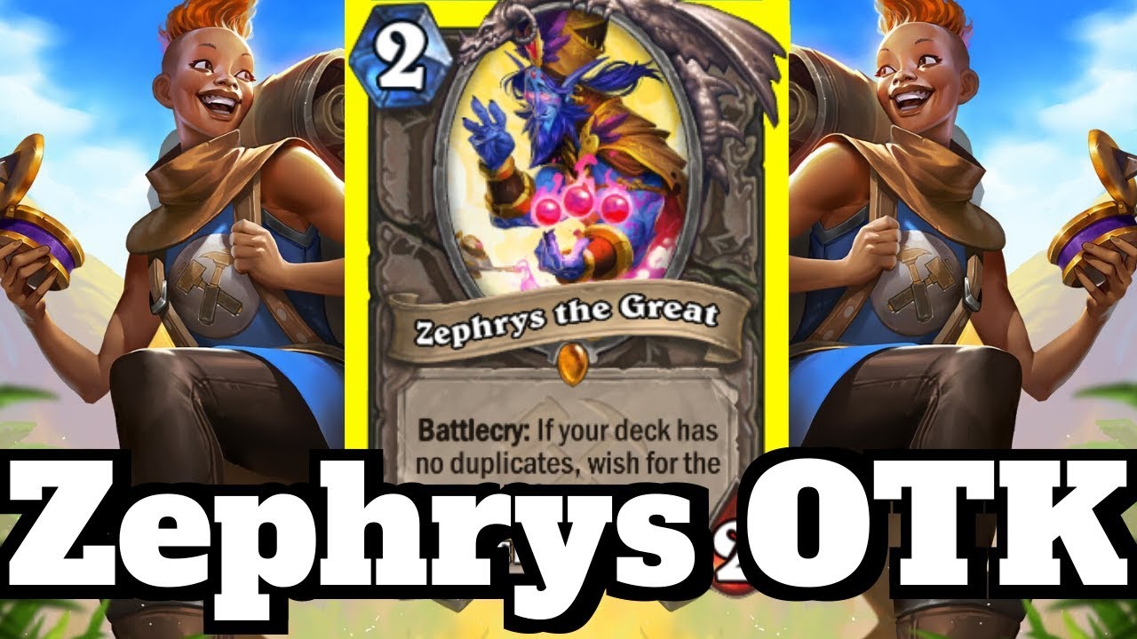 Zephrys the Great OTK! - Ashes of Outland Hearthstone Decks - Out of Cards