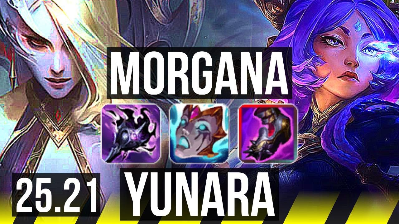 MORGANA & Bard vs YUNARA & Leona (ADC) | EUW Master | 25.21