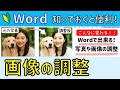 Word 画像の調整（画像を調整して保存する）