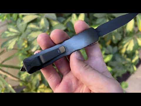 Marfione Custom Knives Dirac - D/E Blackwash Blade Custom Knife From R1MarketPlace