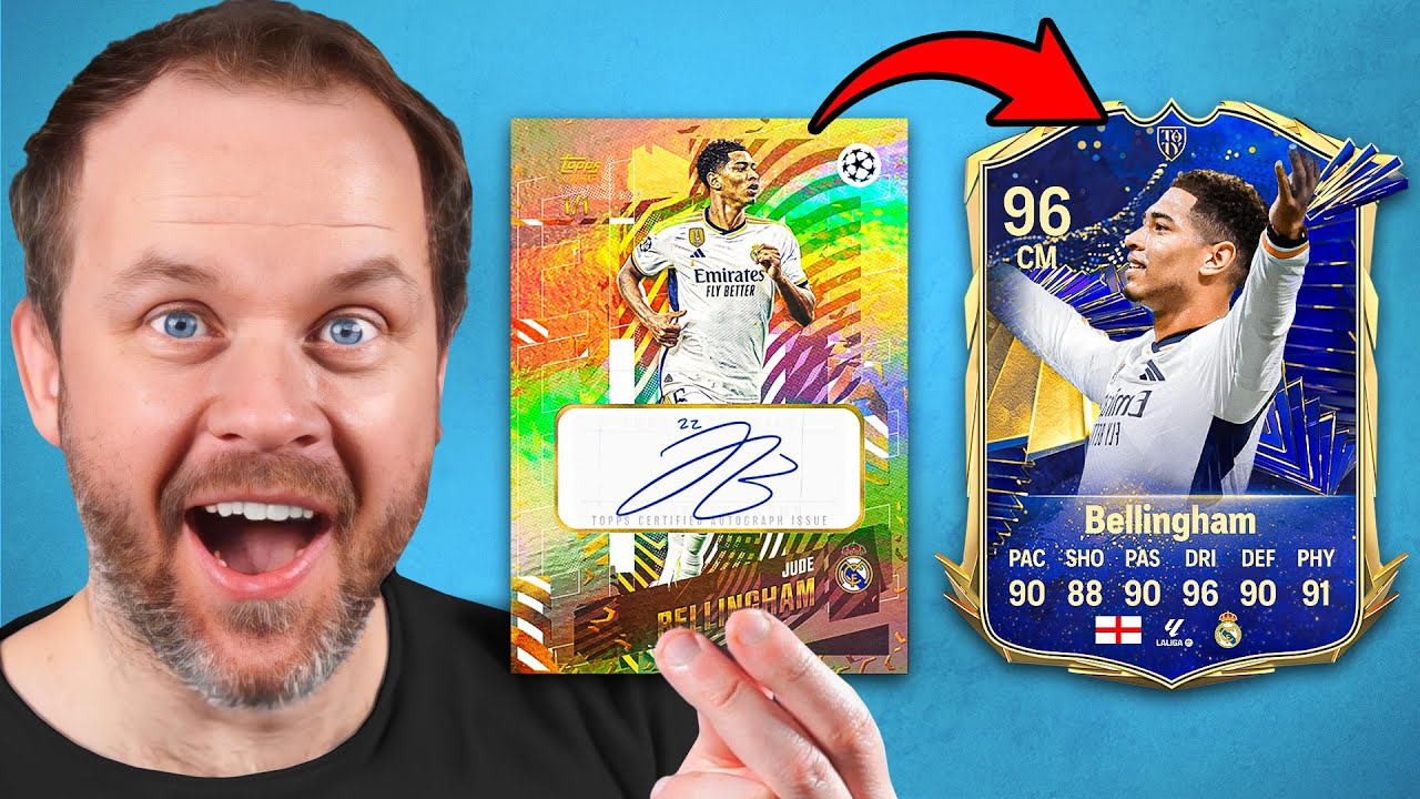 Football Cards Decide My Team