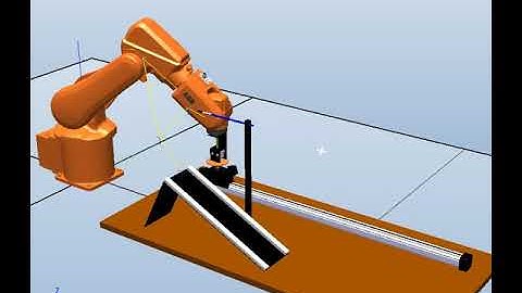 RobotStudio opalovanie