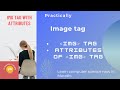 Image tag of html in marathi practically explain with attributesimg tag