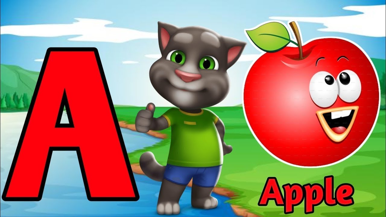 A For Apple B For Ball | Phonics Song | ABCD Song | ABCD Rhymes | ABC ...
