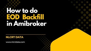 How to do Eod Backfill in NLC RT Data or EqualRT