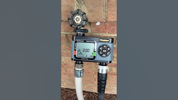 Melnor 65166AMZ HydroLogic Digital Hose Timer, 2-Zone Programmable Watering Timer