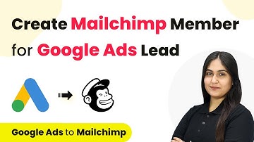 How to Create Mailchimp Member for Google Ads Lead | Google Ads to Mailchimp