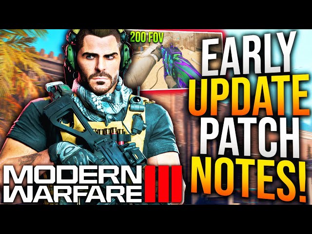 CoD Modern Warfare 3 patch notes for launch - Video Games on Sports  Illustrated