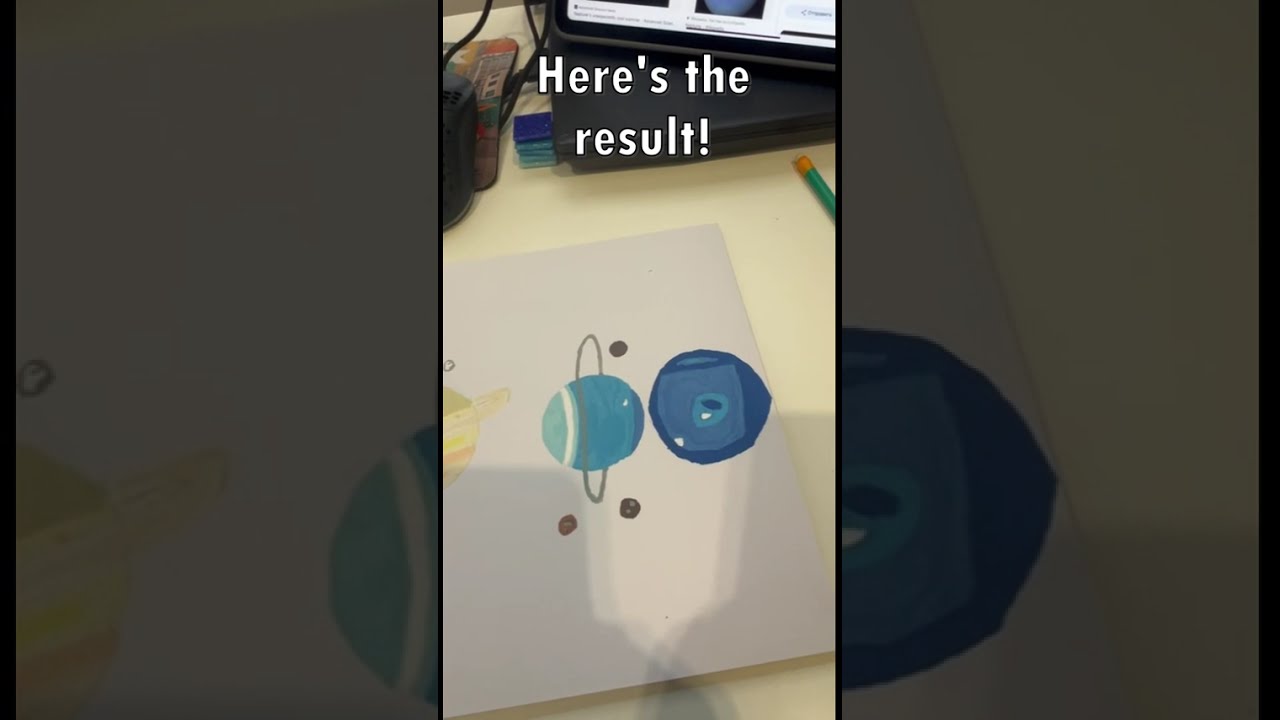 Drawing Neptune! (Drawing the Solar System)