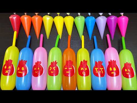 MAKING SLIME WITH PIPING BAG VS BALLOON ! SATISFYING VIDEOS #7646