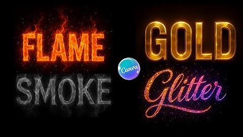 Create Amazing Text Effects with Canva AI | Easy Tutorial