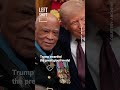 Trump struggles with Medal of Honor, ties it like shoelace