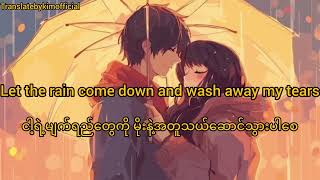 Céline Dion - A New Day Has Come / lyrics ( mmsub/Myanmar Subtitles )