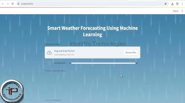 Final Year Projects | Smart Weather Forecasting Using ML | PYTHON | AI | Data Analysis | Mining