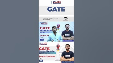 L1 GATE Score Booster | GATE 2024 | Power Systems - Part 1 for GATE & PSU