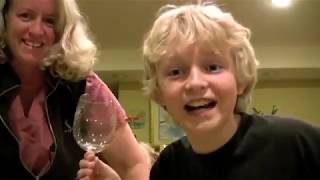 This Amazing Kid breaks glass with voice