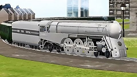 Train Sim - Metropolis Using NYC Hudson J-3 - Simulasi Kereta Api