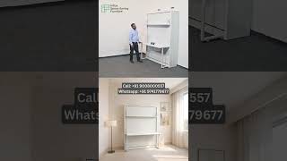Bangalore Small Room Solution | Wall Bed with Auto Folding Table for Karnataka Homes #wallbed