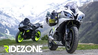 Alps | Superbikes meet Mountains | Ridezone | BMW S1000RR, GSX-R600, Yamaha R6