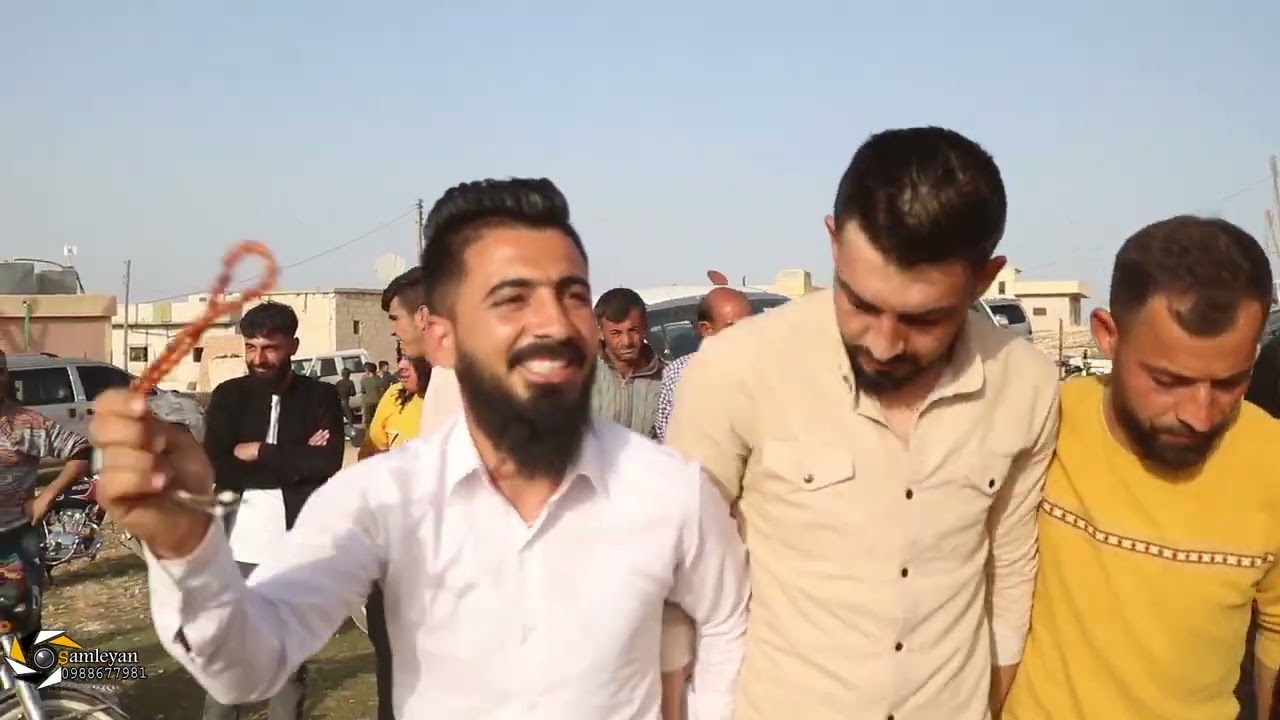 افراح #كوباني قرية كولمت عريس / ايمن & دجلة (2) فيديو شامليان 0988677981
