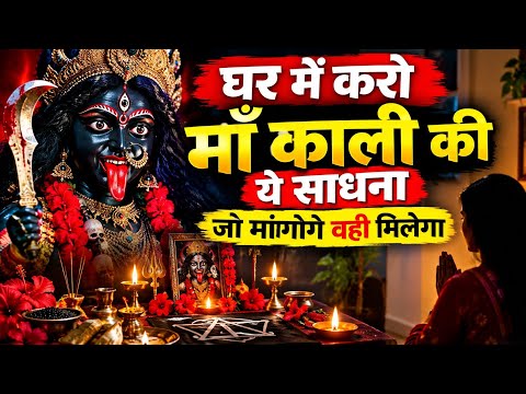 घर में करें माँ काली की ये साधना, जो मांगोगे वही मिलेगा | Maa Kali Sadhana