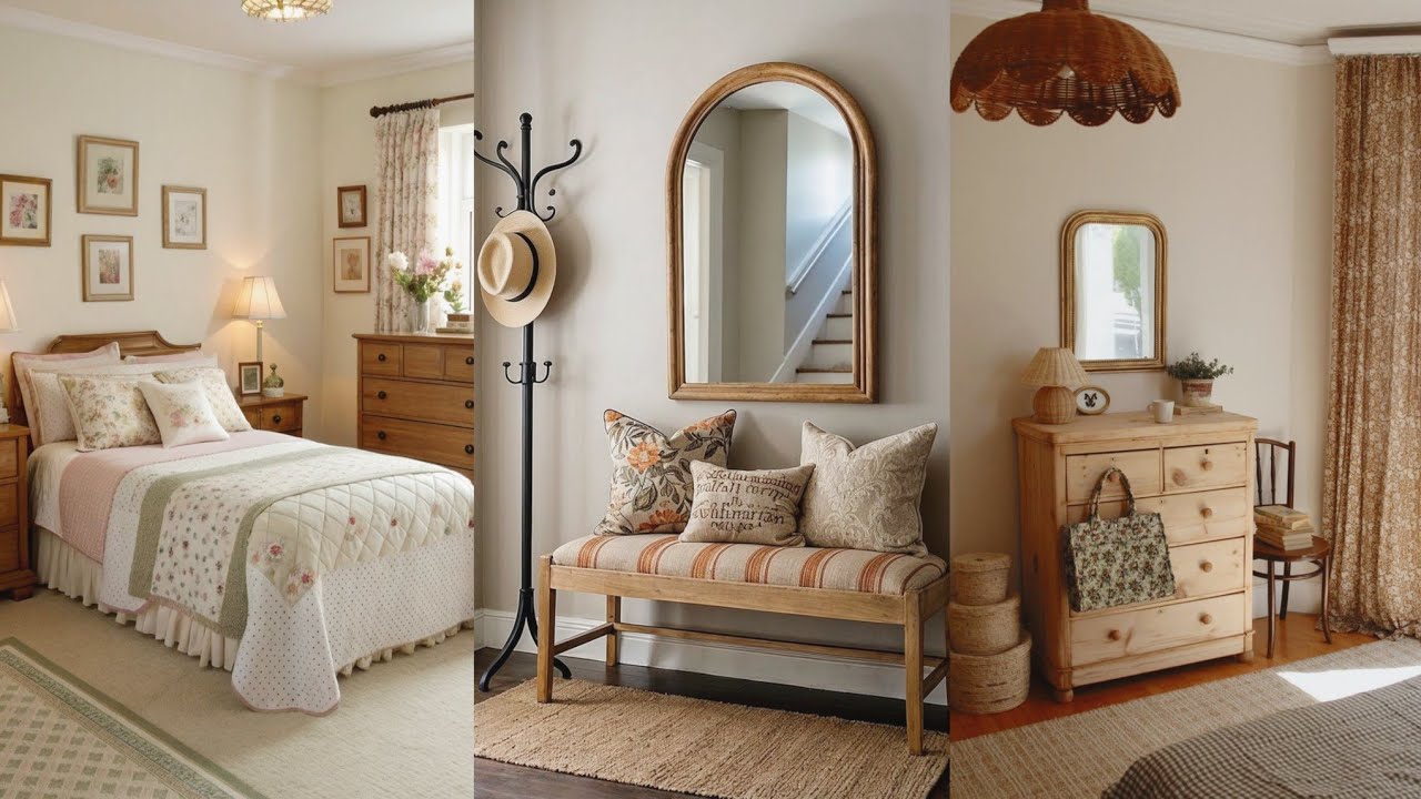 Идеи оформления загородного коттеджа в деревенском стиле 2026 🏡 | Винтажный стиль фермерского дом...