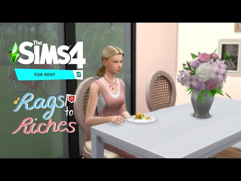 รีโนเวทบ้านแบบไม่สนตังในกระเป๋ แต่งงานซะที 💍✨ the sims 4 rags to riches  for rent  ep.12