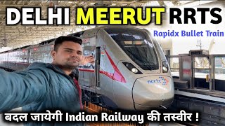 Delhi Meerut RRTS दिल्ली से मेरठ Rapidx बुलेट ट्रेन, बदल जायेगी इंडियन रेल की तस्वीर | Delhi Rapidx by Deepak Vedi Vlogs 4,628 views 2 months ago 13 minutes, 42 seconds