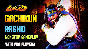 Street Fighter 6🔥Gachikun (RASHID) Vs John-Takeuchi Very impressive Gameplay🔥SF6 High Level Replays🔥