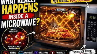 What happens inside a microwave?