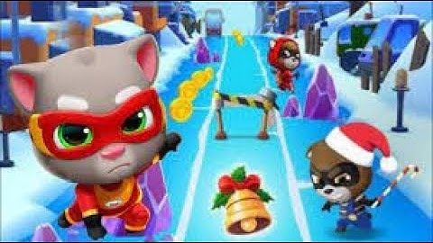 USE SUPERPOWER 7 TIMES IN ONE RUN TALKING TOM HERO DASH