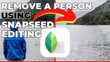 How to REMOVE A PERSON from any photo using Snapseed [iOS and Android]/ Snapseed Photo Editing