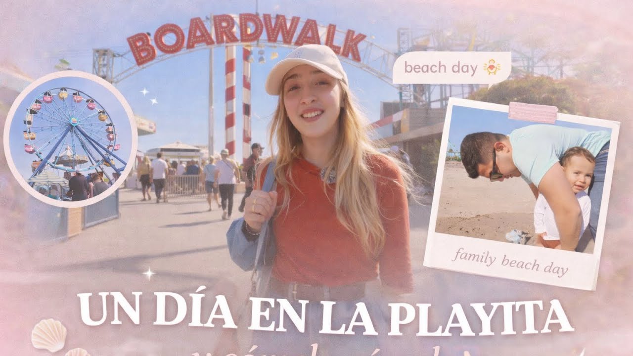 Un día en la playita y comiendo sushi 🍣🌊🏝️