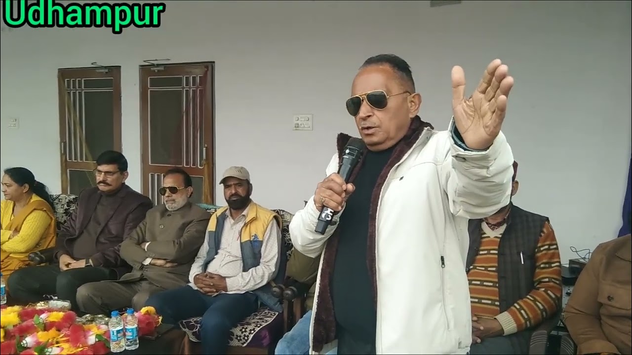 JKNC OBC Cell held a public meeting at  Mukani in which its Chairman Abdul Gani Telli was the CG